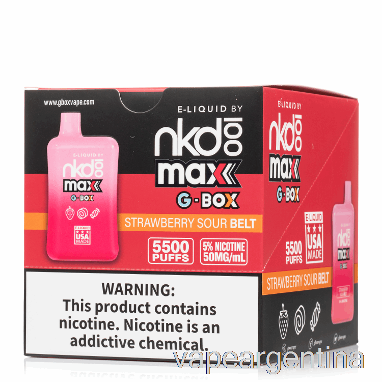 [paquete De 10] Gbox X Nude 100 5500 Vape Desechable Descartable